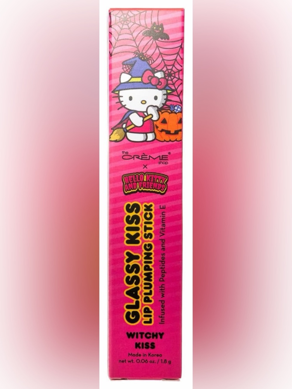 The Crème Shop x Hello Kitty Glassy Kiss Lip Plumping Stick Witchy Kiss